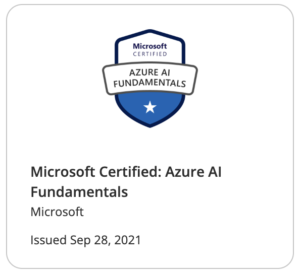 Azure AI Fundamentals