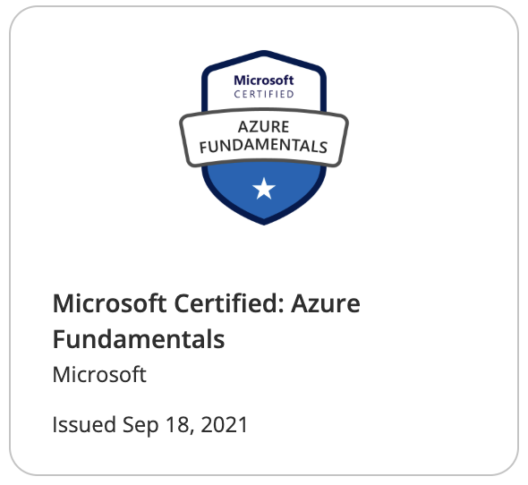 Azure Fundamentals