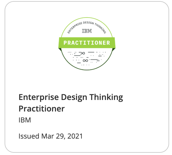 Enterprise Design Thinking